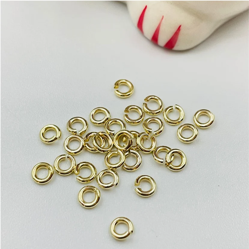 AO52 Argolla 3.5 mm espesor 0.8 mm Accesorio Baño Oro 100012