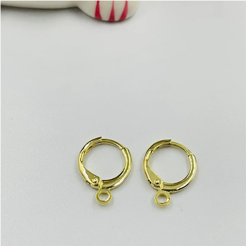 AO66 Aro Argollita de presión con argolla 11 mm Accesorio Baño Oro 100012