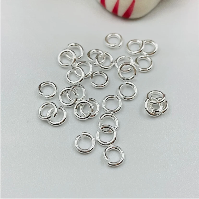 AP44 Argolla 4.2 mm espesor 0.8 mm Accesorio Baño Plata 100012