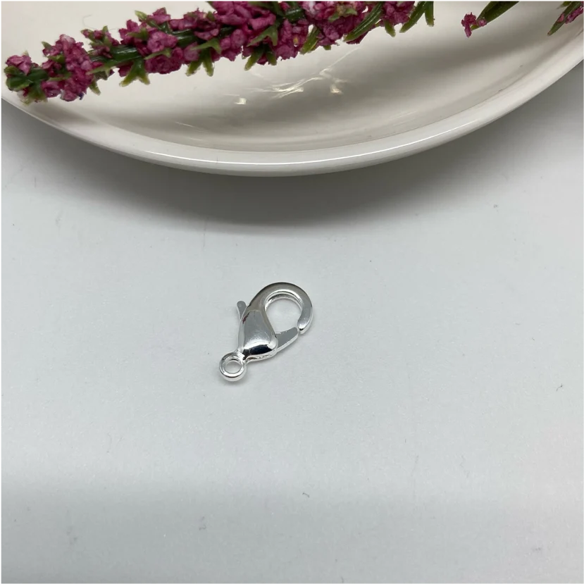 AP81 Mosquetón Langosta 14 mm Accesorio Baño Plata 100012