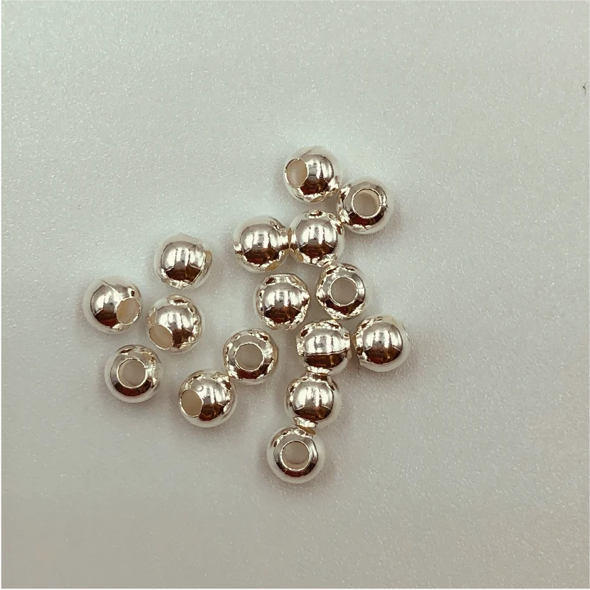 MP22 Bolita 4.5 mm perforación 2.0 mm Accesorio Baño Plata 100012