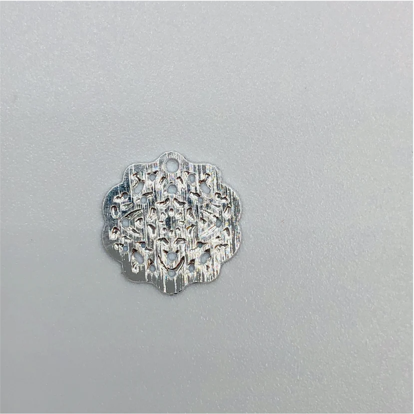 FP191 Figura Calada 12 mm Figura Baño Plata 100015