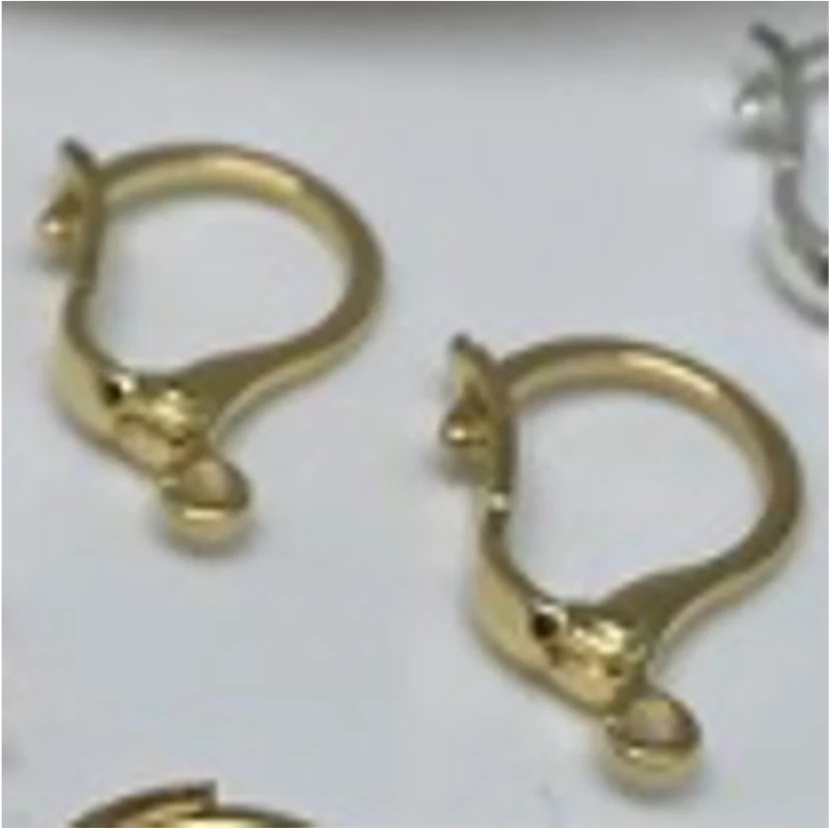 AO79 Aro Gancho para colgante 14 mm Accesorio Baño Oro 100019
