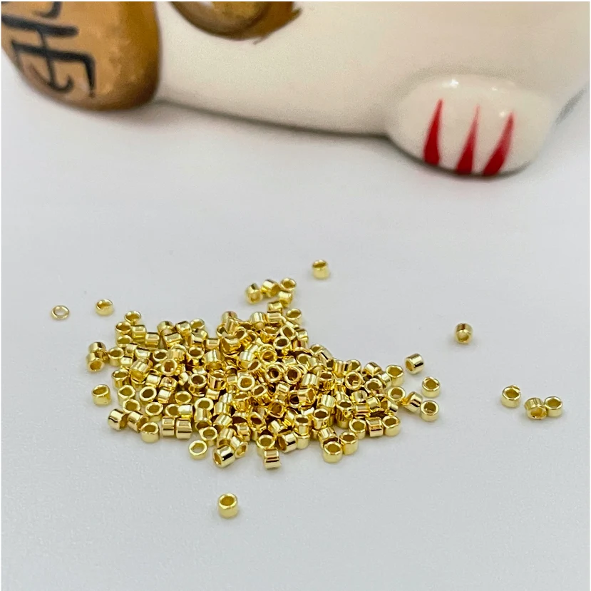 MO30 Tubo Liso 1.5x1 mm Accesorio Baño Oro 100027
