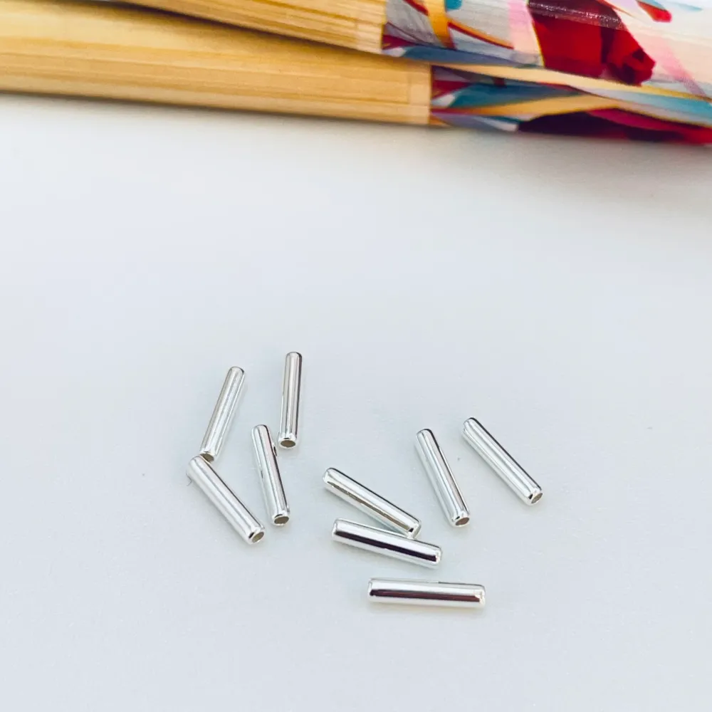 MP46 Tubo Redondo liso 5 x 1.5 mm Accesorio Baño Plata 100027