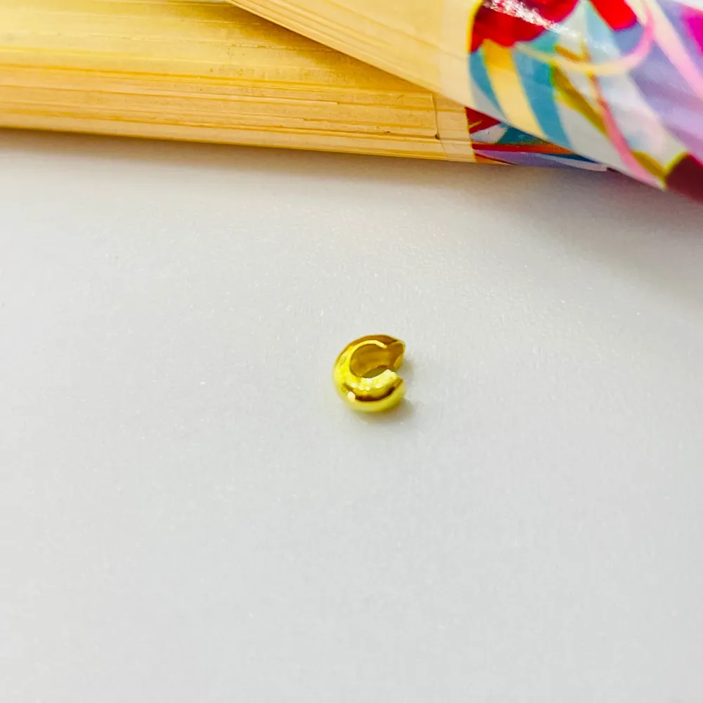 AO78 Tapanudo Caracol 3 mm Accesorio Baño Oro 100035