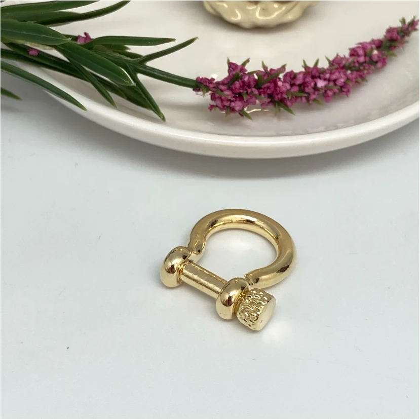 AO95 Broche Grillete Cierre Rosco Accesorio Baño Oro 100039