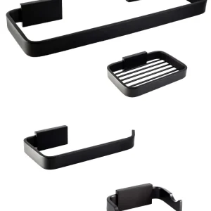 Accesorios Bright negro Mate Juego