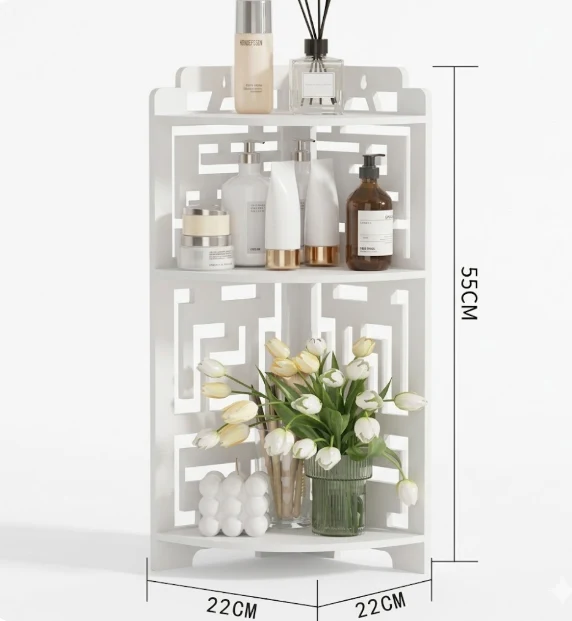 Organizador De Baño PRLA-981 - 1- 22*22*55cm Accesorios y Tecnología Juli