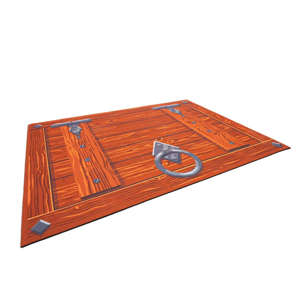 Alfombrilla de baño trampilla
