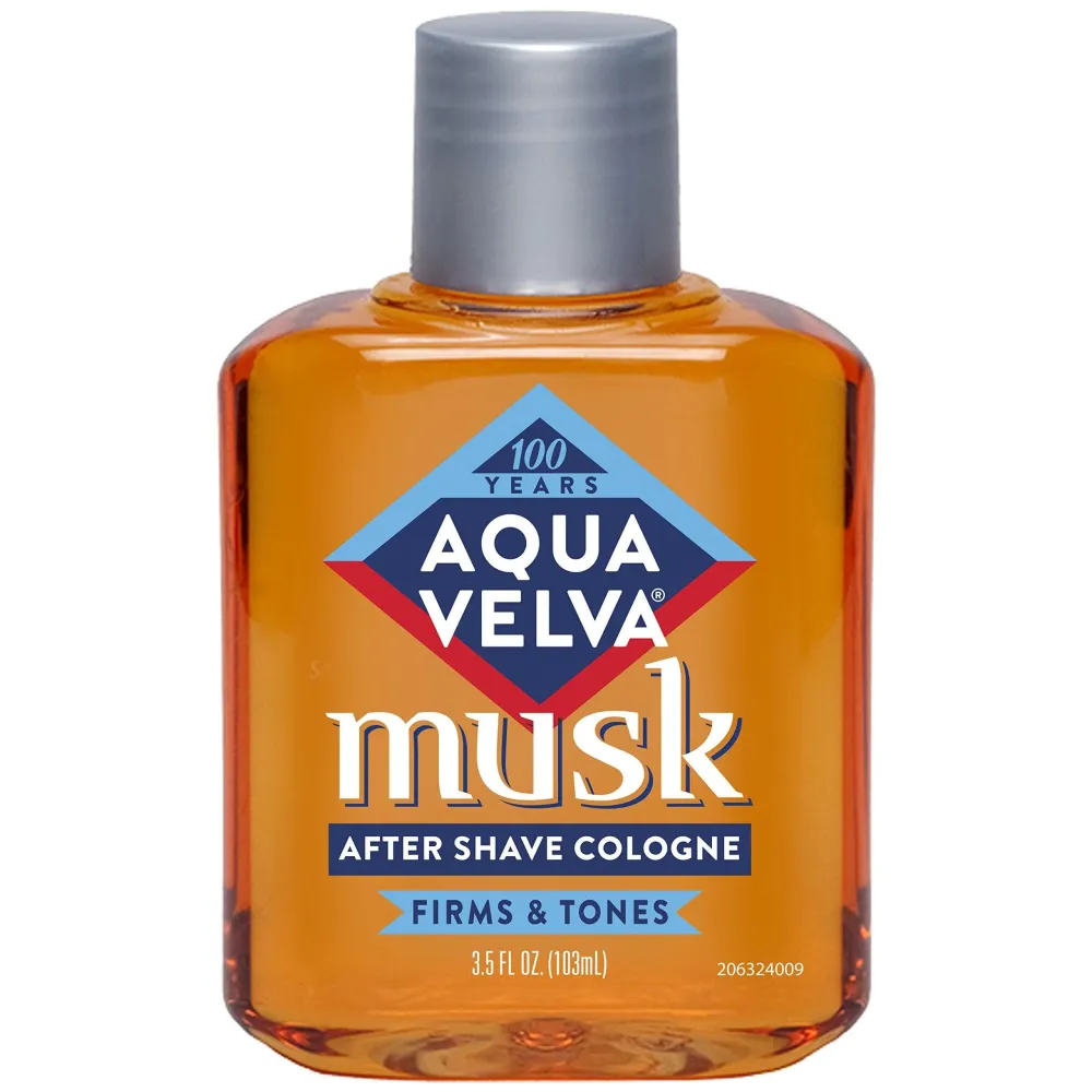 Aqua Velva Musk After Shave 3.5oz All Ways 99