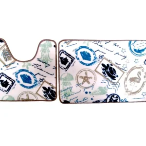 Bath- 2PC Bath Mat Set Island Hopper All Ways 99