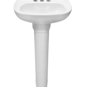 LAVABO Y PEDESTAL LUCAS BLANCO (Calidad única)* ALPHA