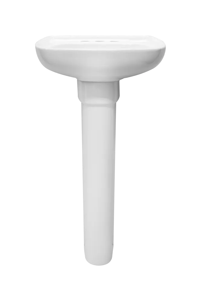 LAVABO Y PEDESTAL LUCAS BLANCO (Calidad única)* ALPHA