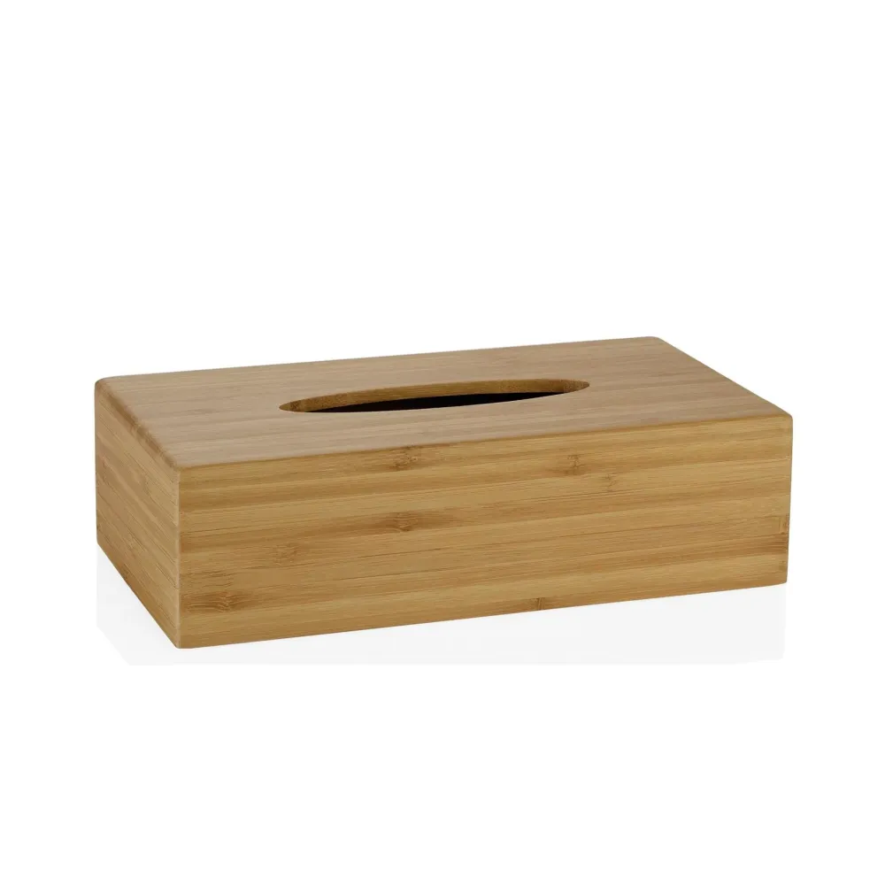 Caja de pañuelos de bambú Andrea House
