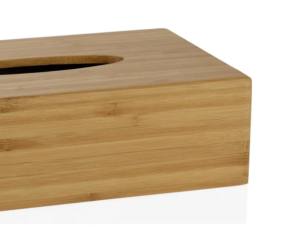 Caja de pañuelos de bambú Andrea House
