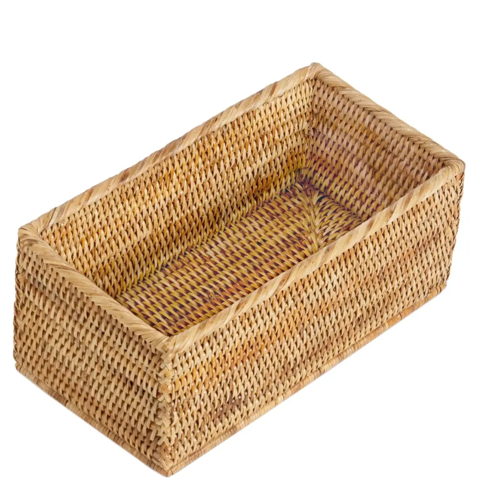 Cesta multiusos para organización de ratán Andrea House