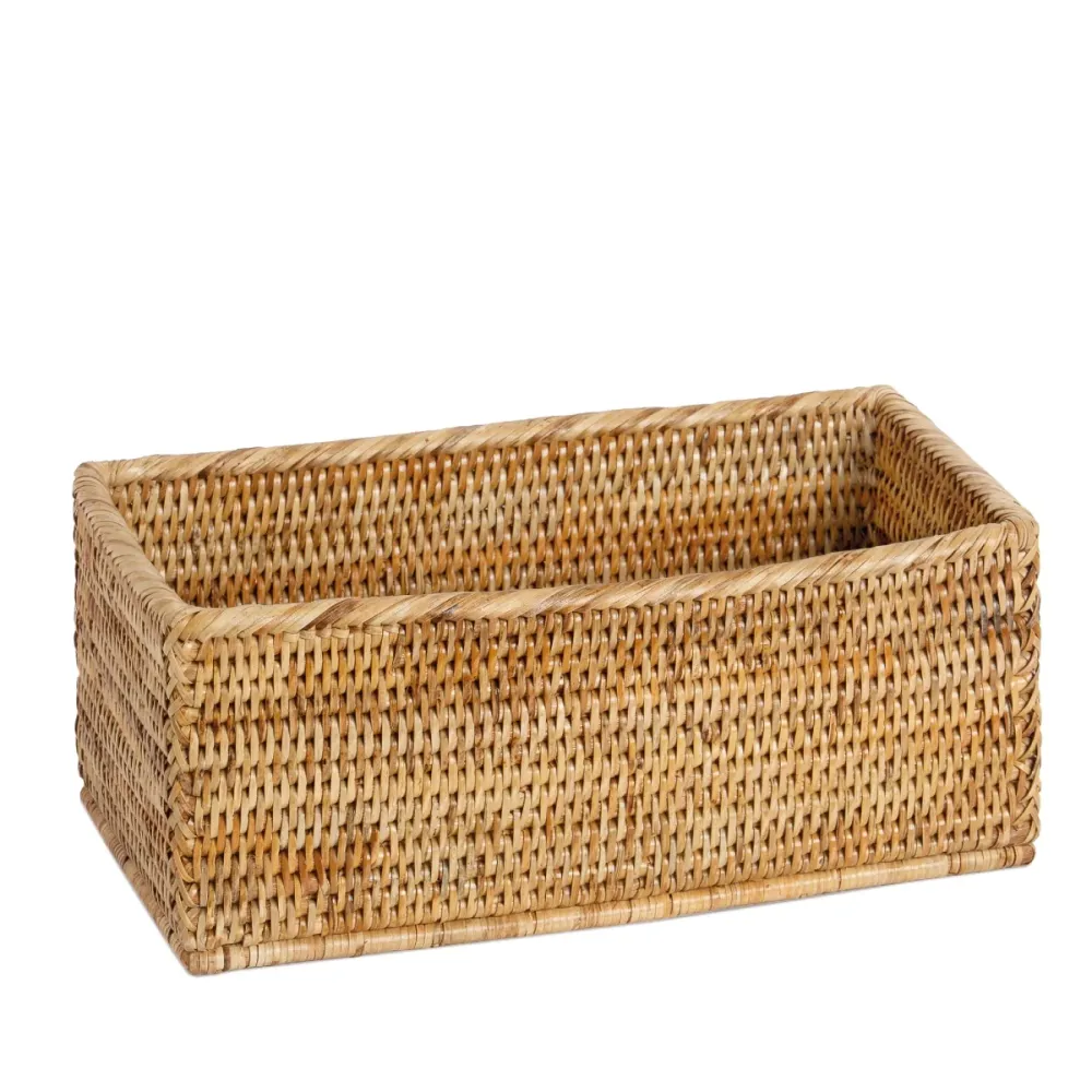 Cesta multiusos para organización de ratán Andrea House