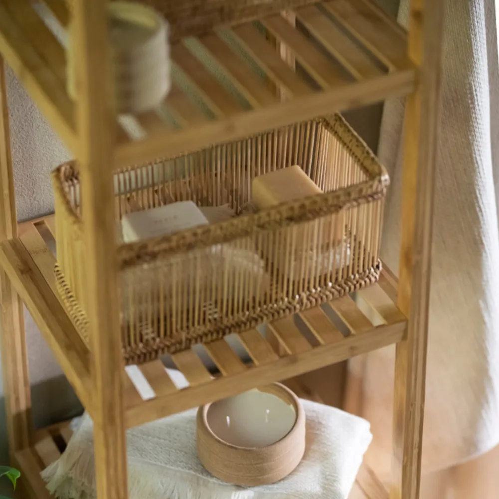 Cesta multiusos de ratán Andrea House