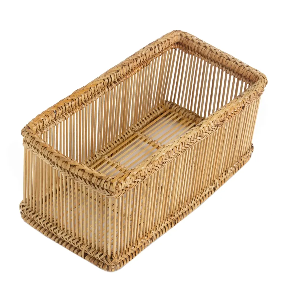 Cesta multiusos de ratán Andrea House