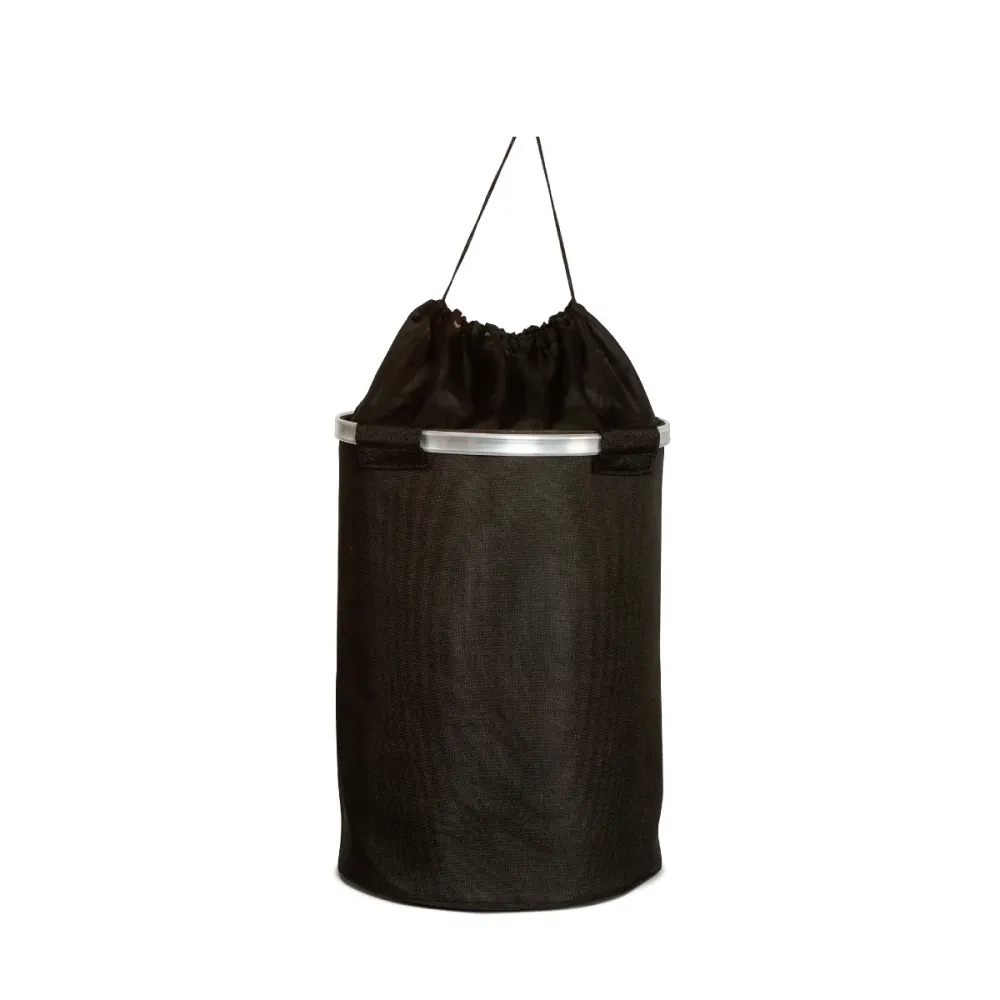 Cesto para la ropa de tela negro moderno Andrea House
