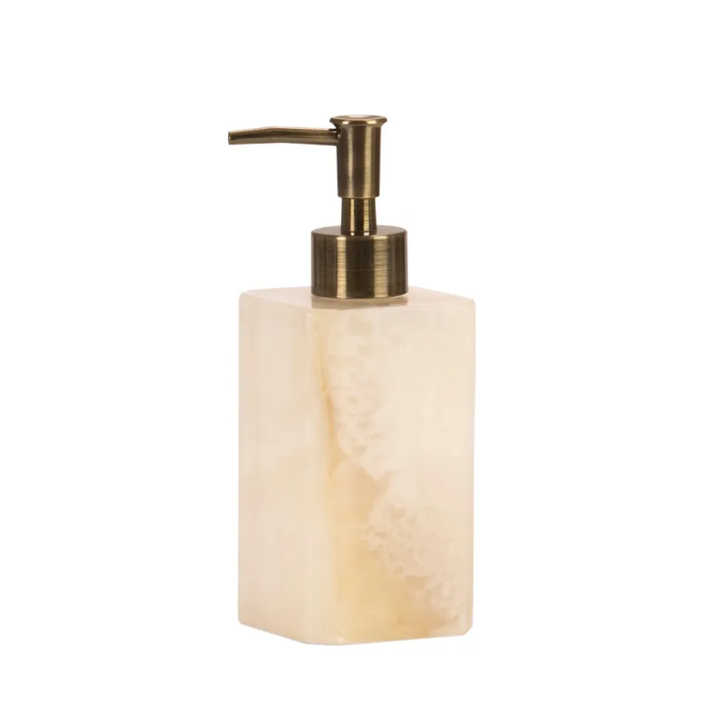 Dispensador de cuarto de baño de mármol blanco Andrea House