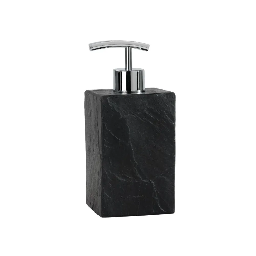 Dispensador de cuarto de baño de pizarra negro Andrea House