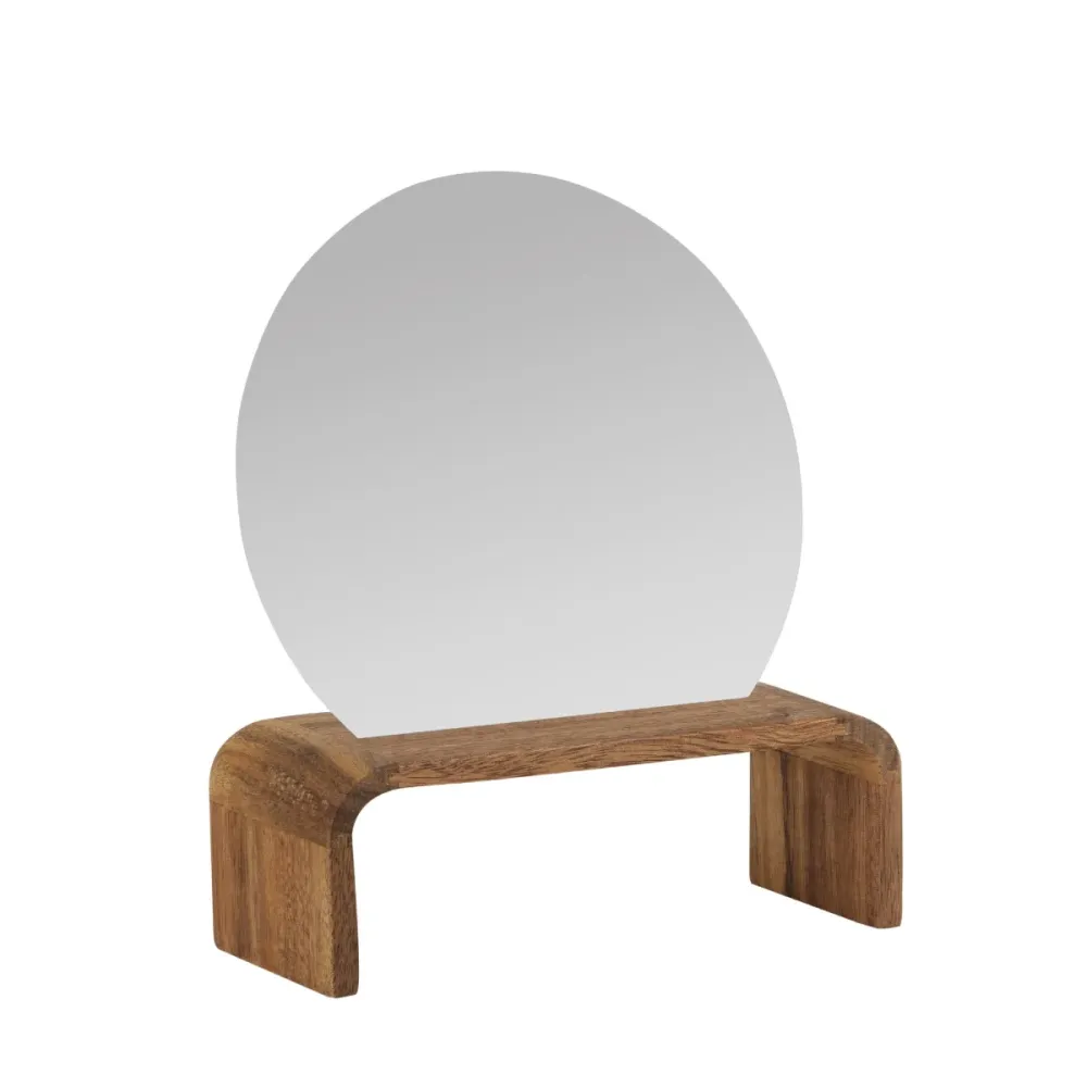 Espejo de pie en madera de acacia Andrea House