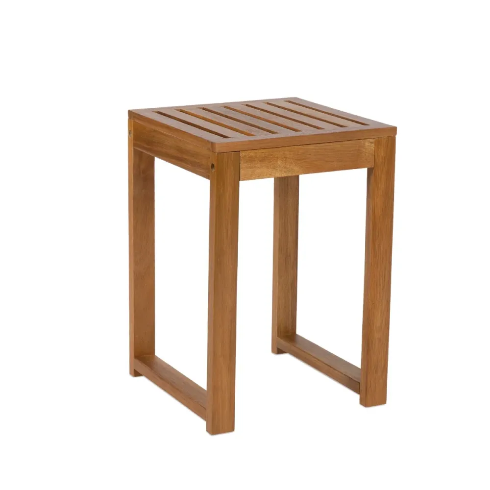 Taburete de baño de madera Andrea House