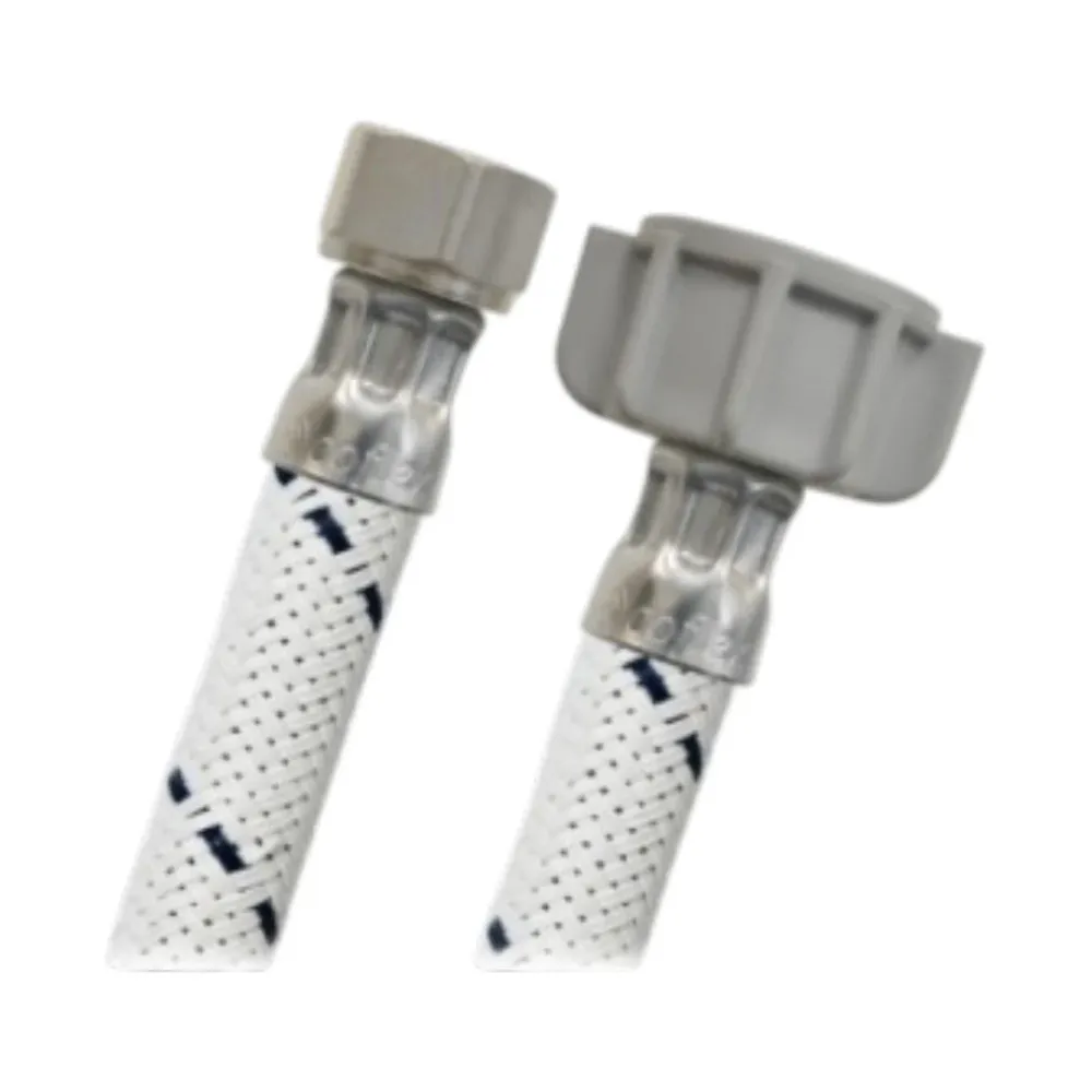 Manguera de Abasto para Lavamanos y Fregador 3/8"x1/2" Plástica 20" - Coflex Aqualia
