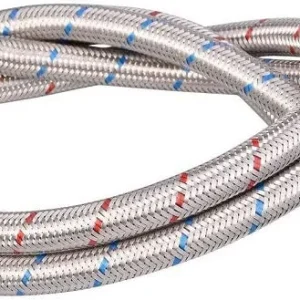 Mangueras de Abasto para de Acero Inoxidable de 1/4x3/8x60cm Aqualia