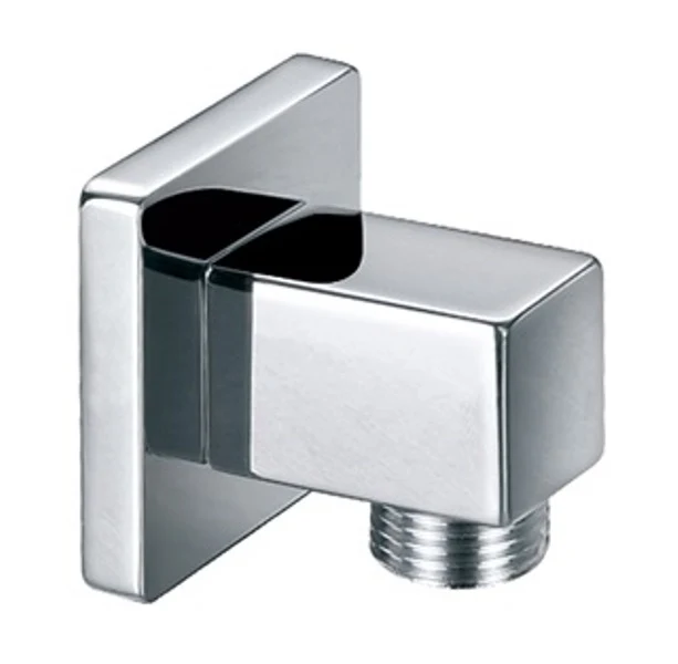 Toma de Agua o Salida de la Pared Cuadrada Cromada - Aqualia