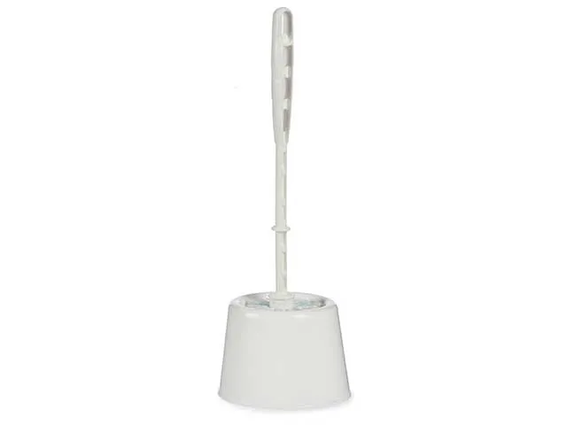 ESCOBILLERO PLASTICO CON ESCOBILLA BLANCO ARTEREGAL