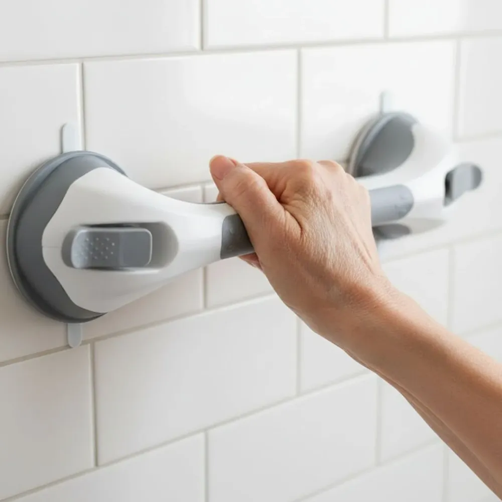 Agárrate ArtiCasa | Barra de Seguridad para Ducha con Ventosas - Sin Perforaciones Arti Casa