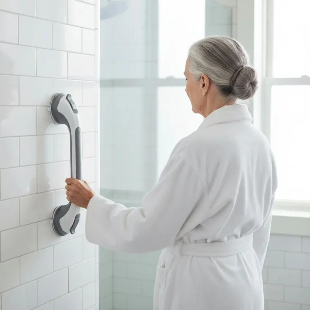 Agárrate ArtiCasa | Barra de Seguridad para Ducha con Ventosas - Sin Perforaciones Arti Casa