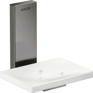 Jabonera Cromo Negro Pulido - Axor Universal Rectangular