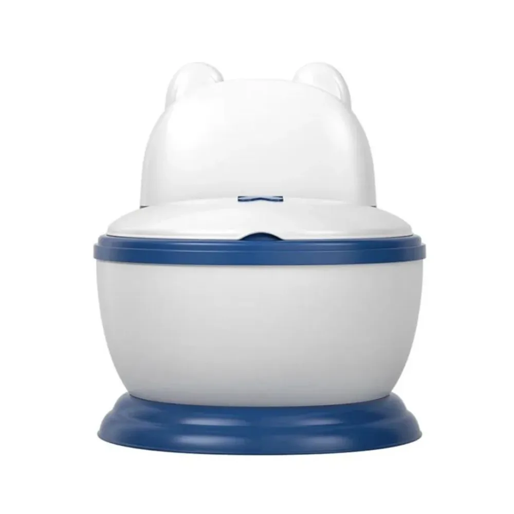 BACIN ENTRENADOR+CEPILLO DB-522 BABY KAYS Azul