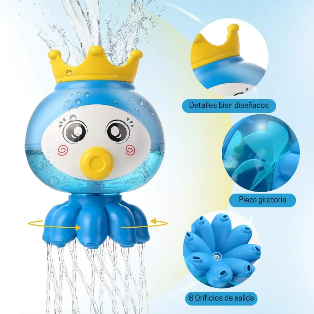 JUEGO BAÑO 52036K999-215B BABY KAYS Azul