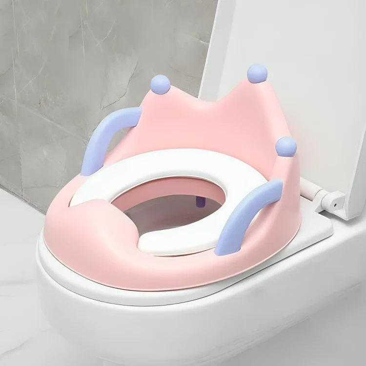 REDUCTOR BAÑO CORONA LYMMY01333 BABY KAYS Rosado