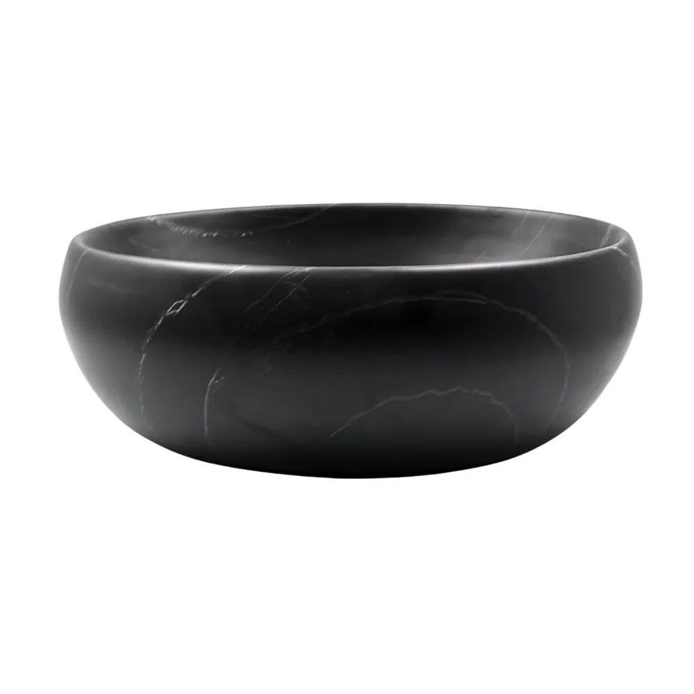 Lavamanos Sobreponer Ovalado Negro 420x300x155mm BARU