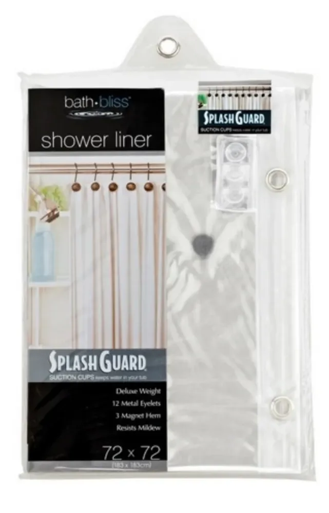 CORTINA PARA BAÑO 72x72" BATH BLISS
