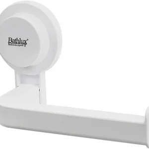 Portarrollos de papel higiénico autoadhesivo Bathlux