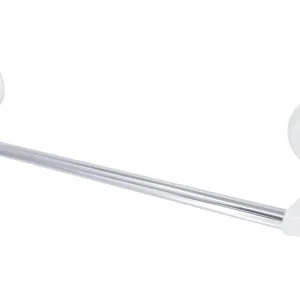 Toallero Basic blanco pintado 53x10.5 cm Bathlux
