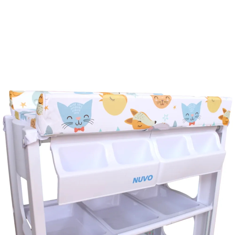 BAÑERA DE PIE CAMBIADOR TIN-100 BEBESITO ANIMALES BEBESITOS