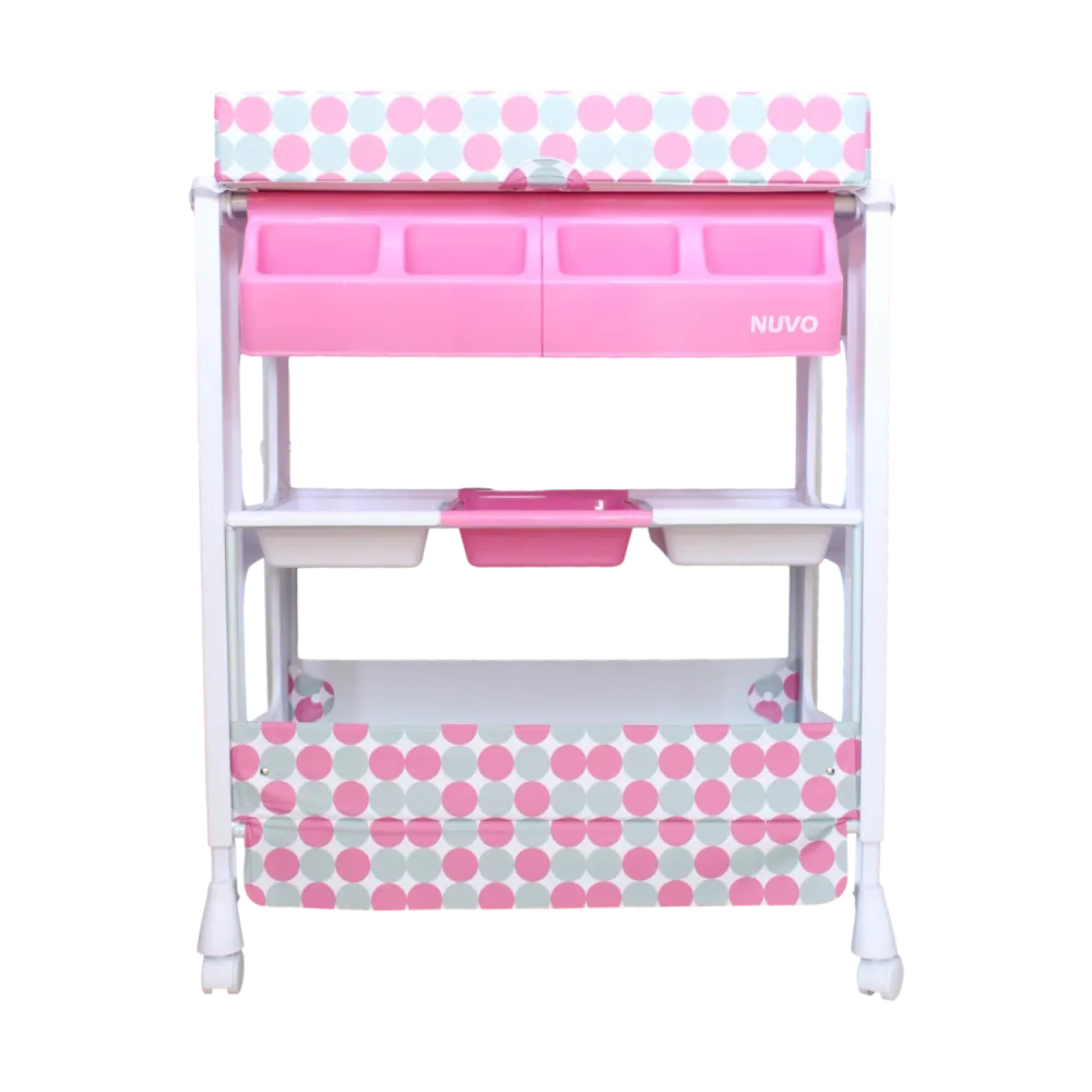 BAÑERA DE PIE CAMBIADOR TIN-102 BEBESITO BOLAS BEBESITOS