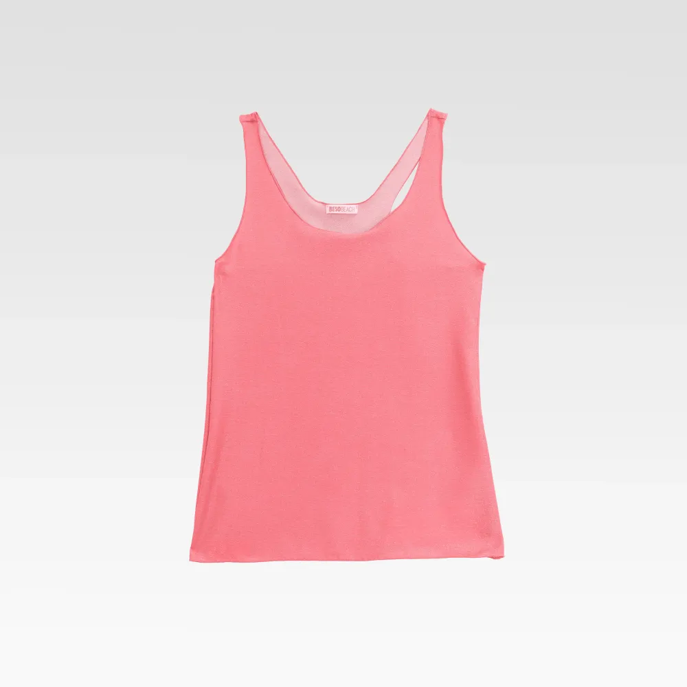CAMISETA COLECCION PLAYA Azul Beso Shop