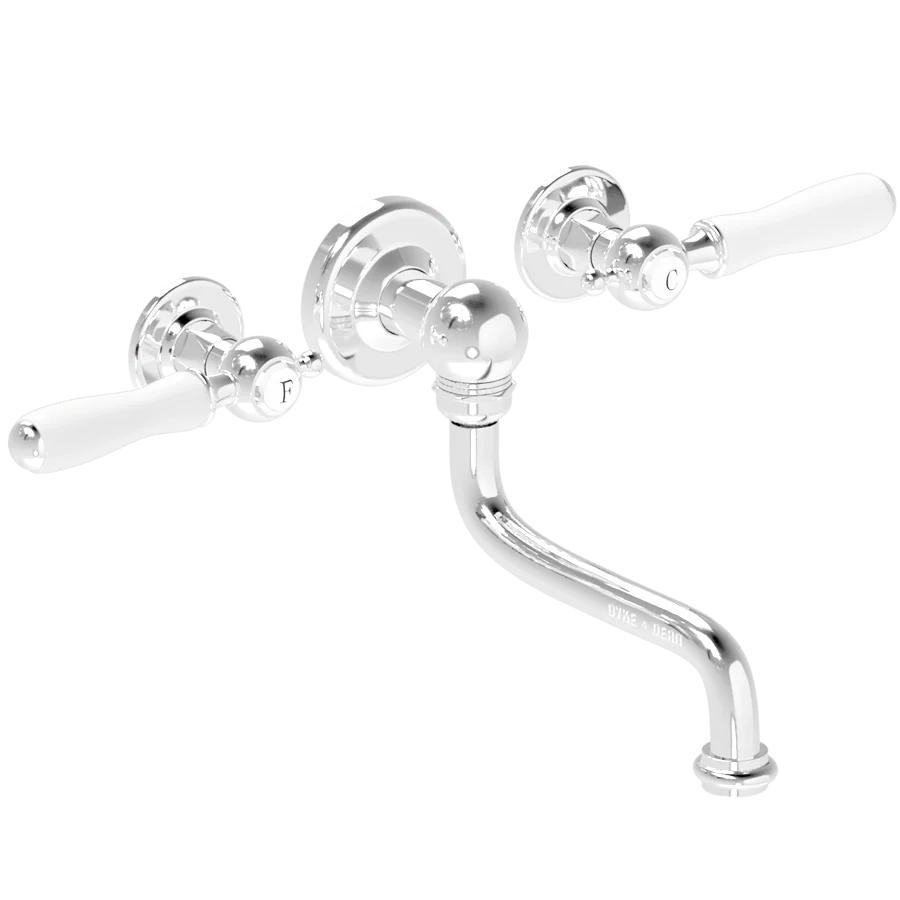BRAZO DESCENSO LAVABO PORCELANA BLANCO MANDO MANILLAR BLEU PROVENCE