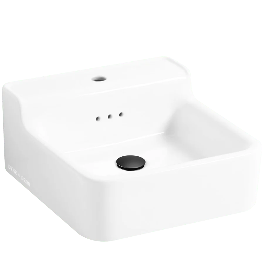 FREGADERO DE PARED Y MOSTRADOR DE CERÁMICA CLÁSICO PEQUEÑO BLEU PROVENCE