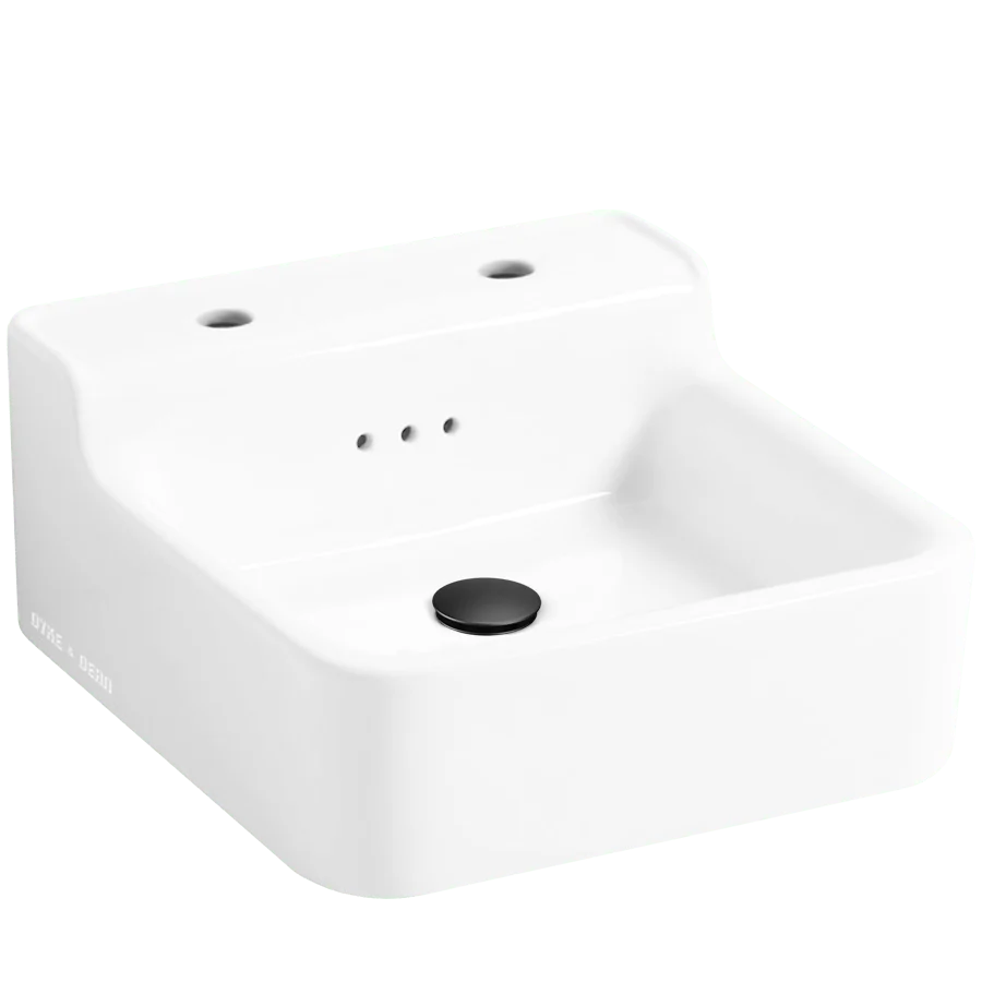 FREGADERO DE PARED Y MOSTRADOR DE CERÁMICA CLÁSICO PEQUEÑO BLEU PROVENCE
