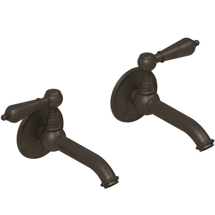 GRIFOS DE MANIJA DE PALANCA METÁLICA DOBLE PARA LAVABO BLEU PROVENCE